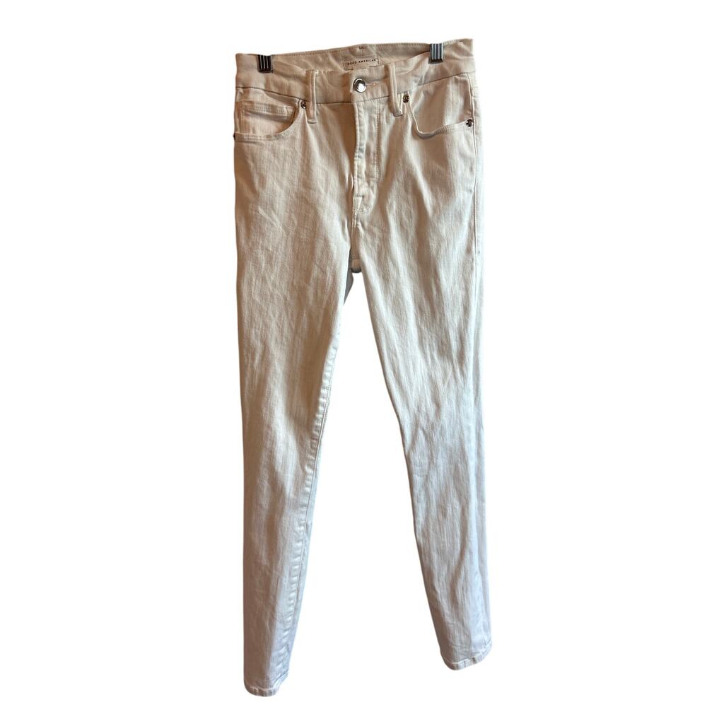 Good American | White Good Legs Skinny Jeans | 0/25
